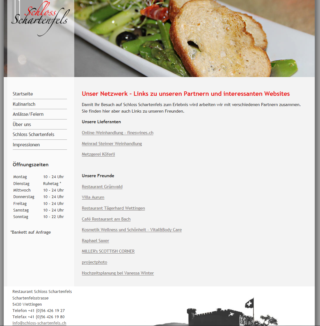 Schloss Schartenfels Partner